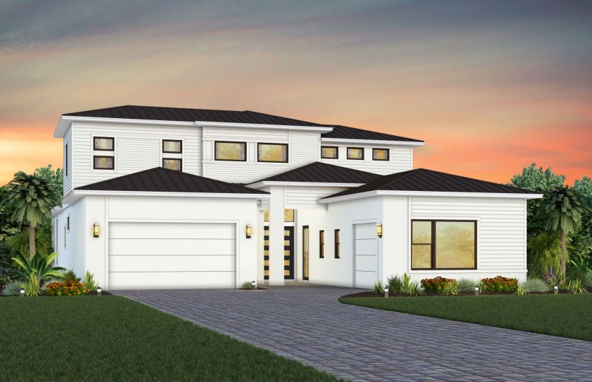 Exterior MD3 with metal roof