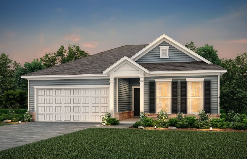 Rosemont Exterior LC2H with 2-car garage