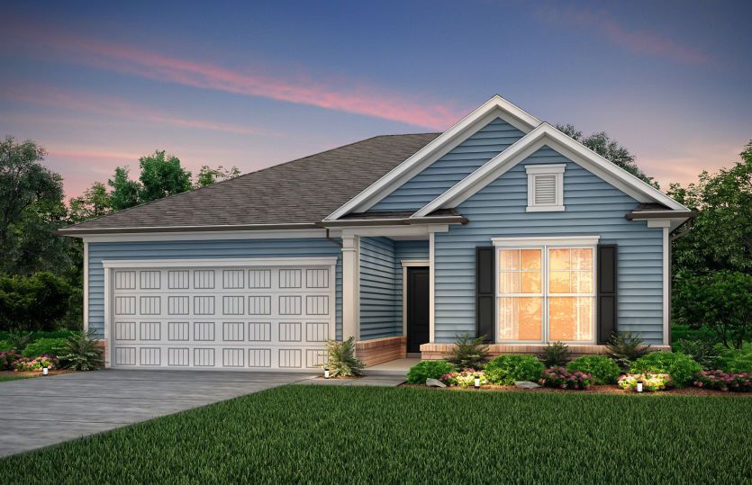 Rosemont Exterior LC2G with 2-car garage