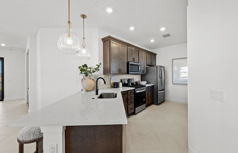 Kitchen in your new home in Ave Maria, Florida