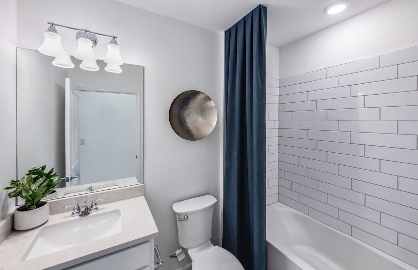 Secondary bathroom