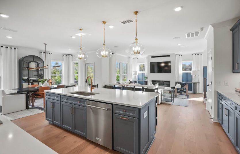 Spacious Open Kitchen