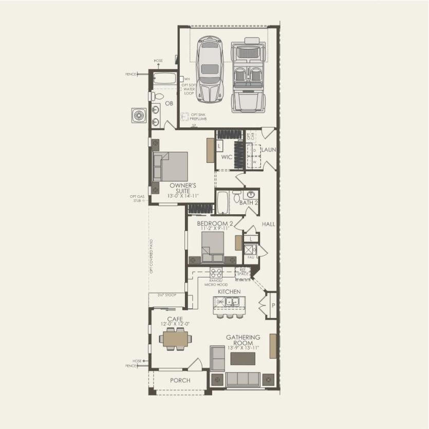 First Floor 2 br / 2 ba
