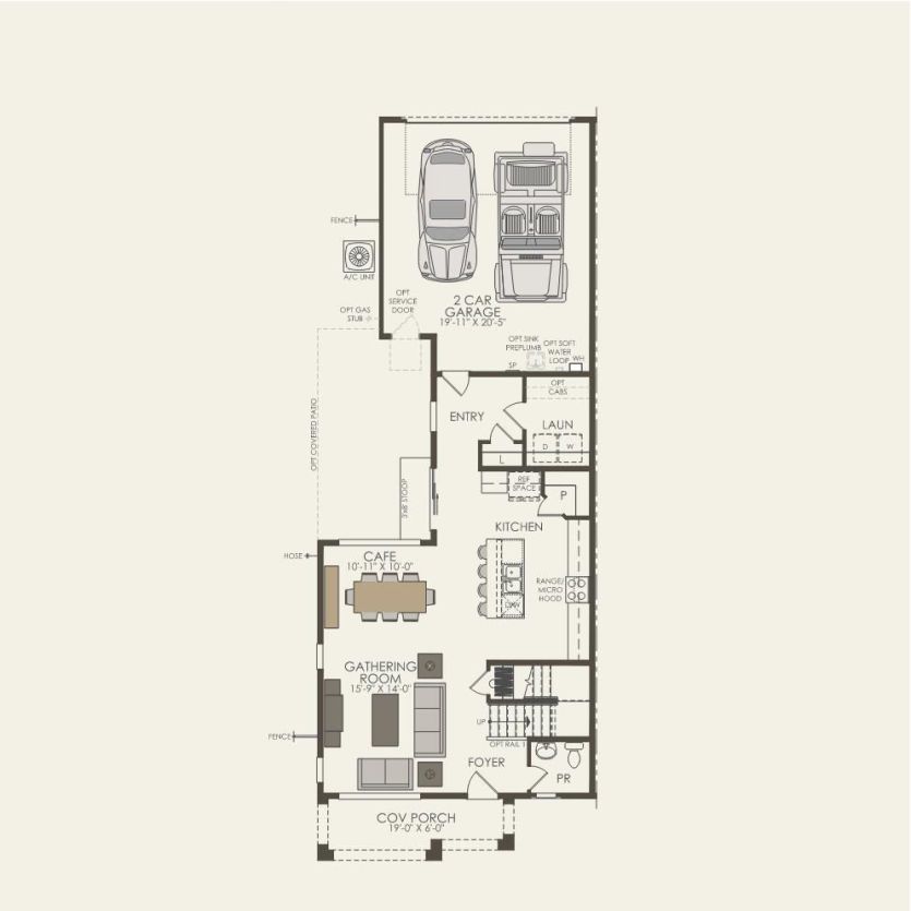 First Floor 3 br / 2.5 ba