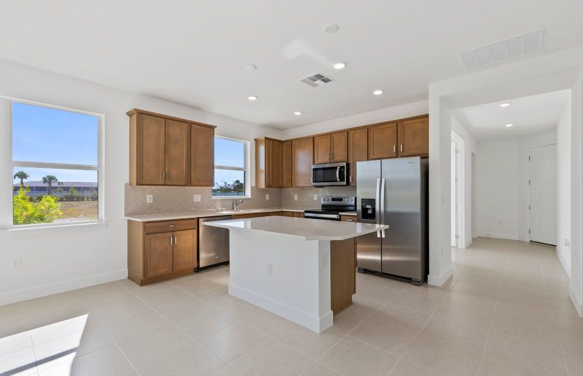 Chef-inspired kitchen with designer finishes