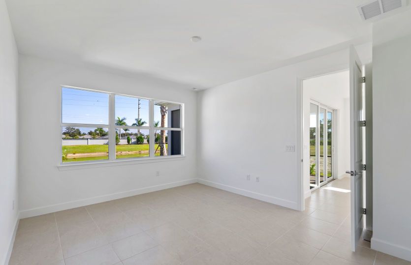 Enjoy a quiet retreat in this ideal owner's suite