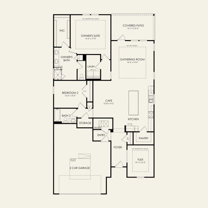 First Floor 2 br / 2 ba