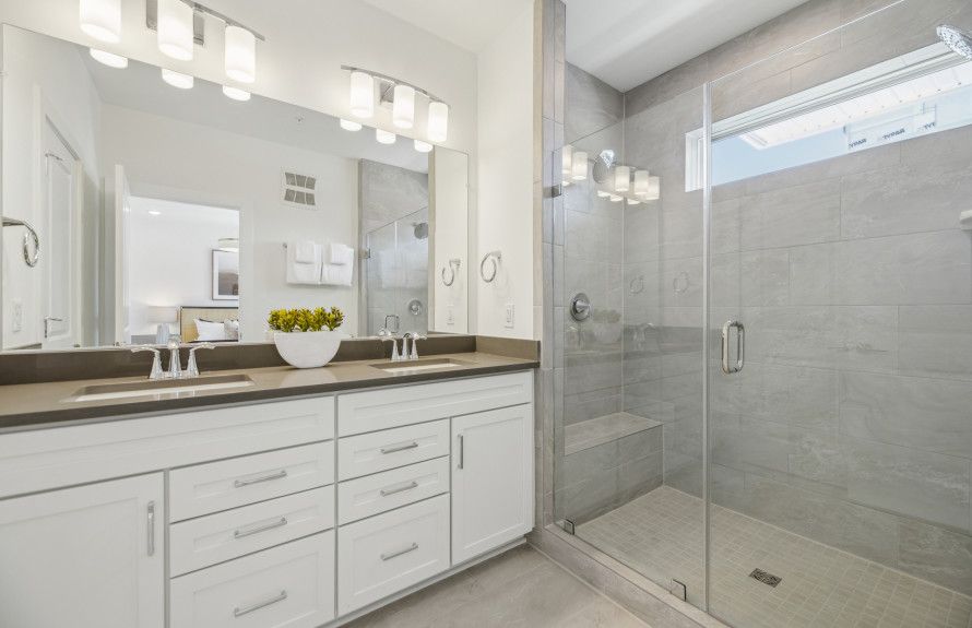 Owner’s Bath with Double Sinks