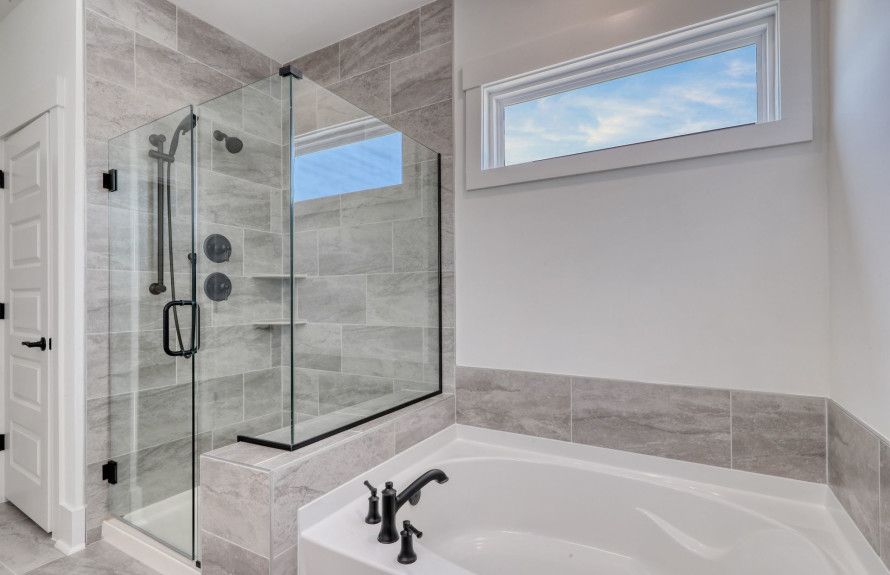 Owner's Walk-In Shower & Tub