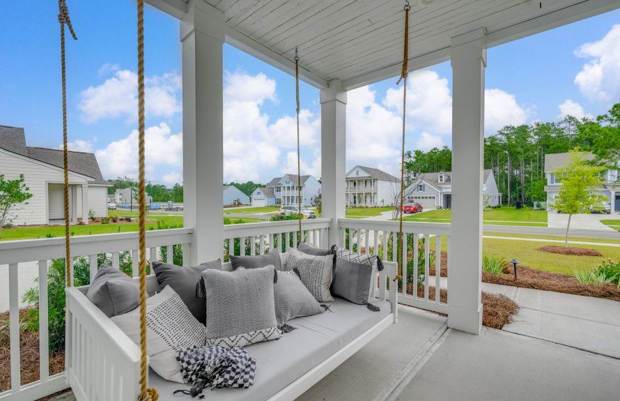 Spacious Front Porch