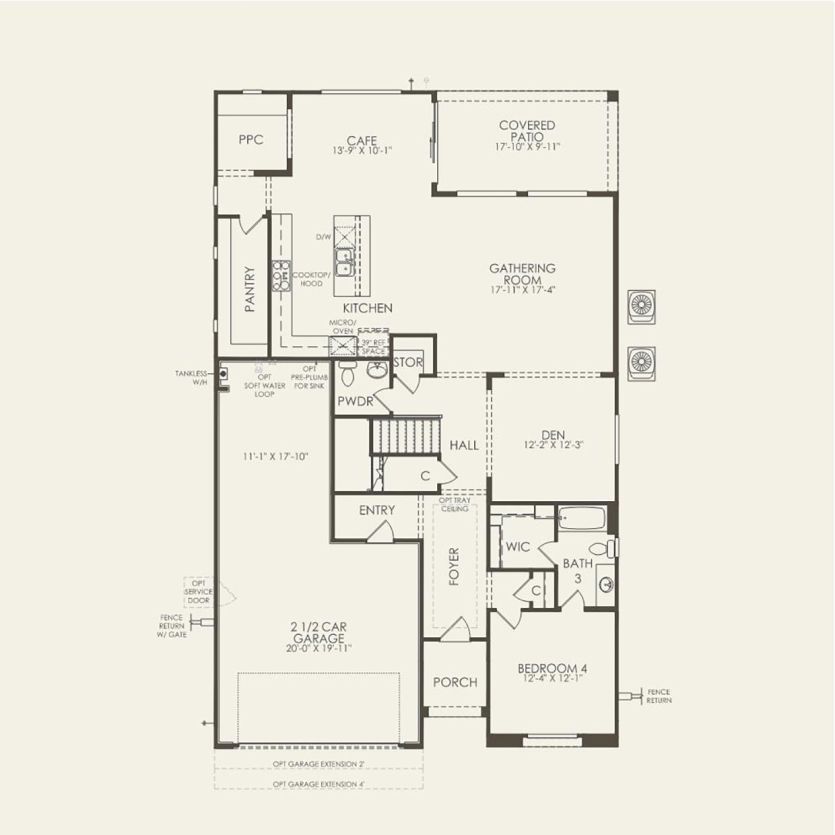 First Floor 4 br / 3.5 ba