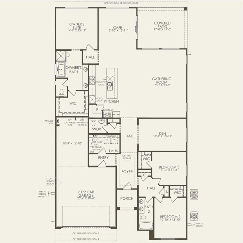 First Floor 3 br / 2.5 ba