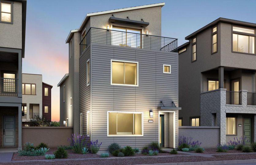 Plan 1 Transitional Elevation (C)