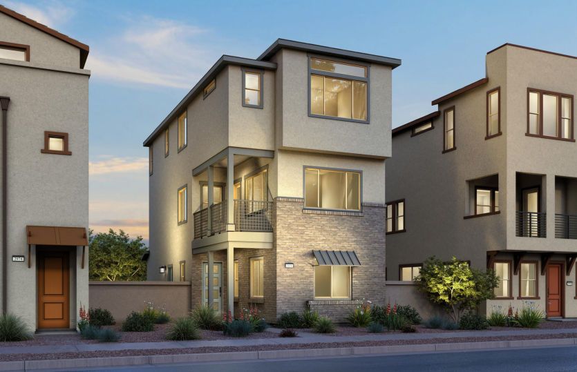 Plan 2 Boutique Elevation (B)