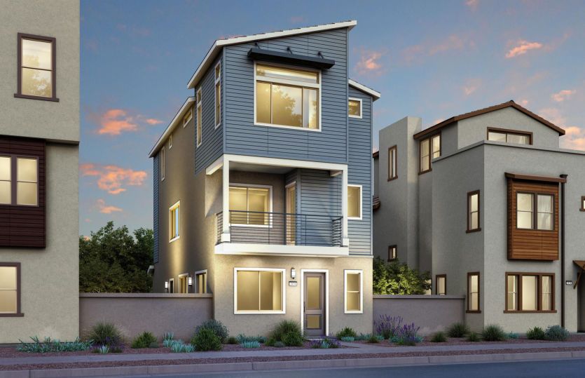 Plan 3 Transitional Elevation (C)