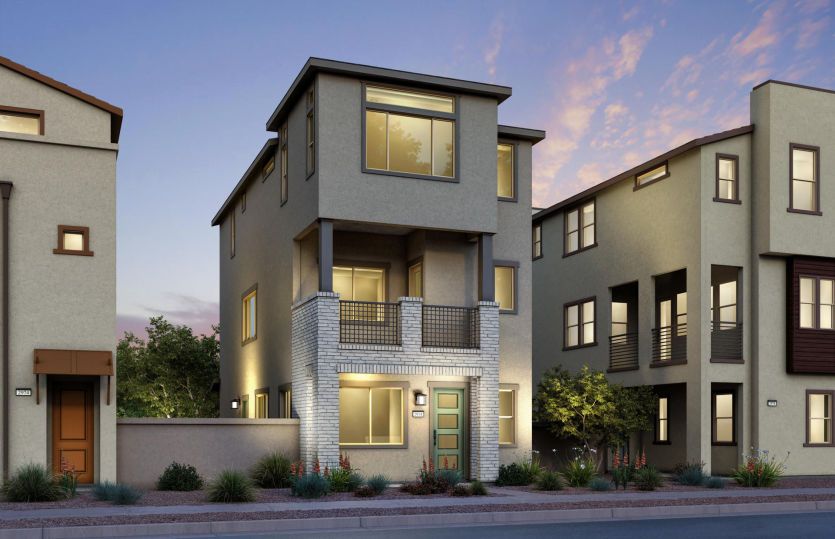 Plan 3 Boutique Elevation (B)