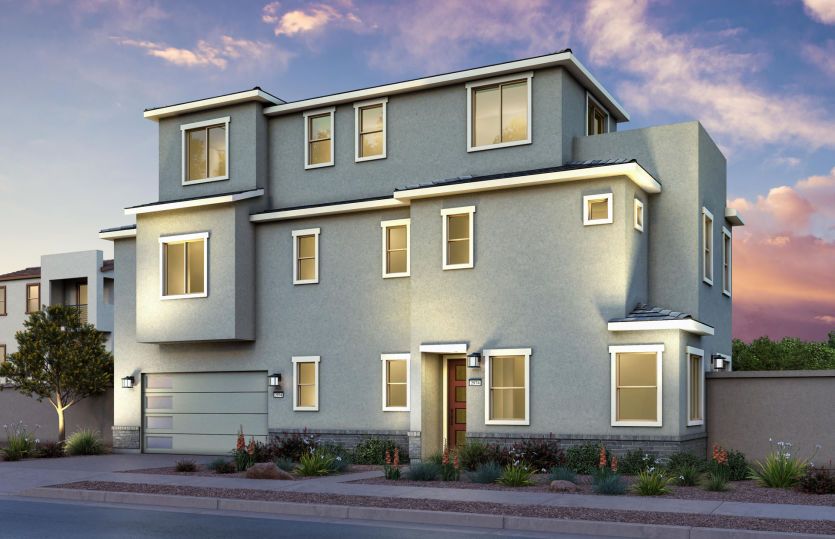 Plan 3 Boutique Elevation (B)