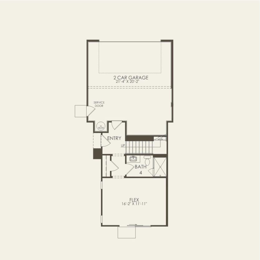 First Floor 3 br / 4 ba