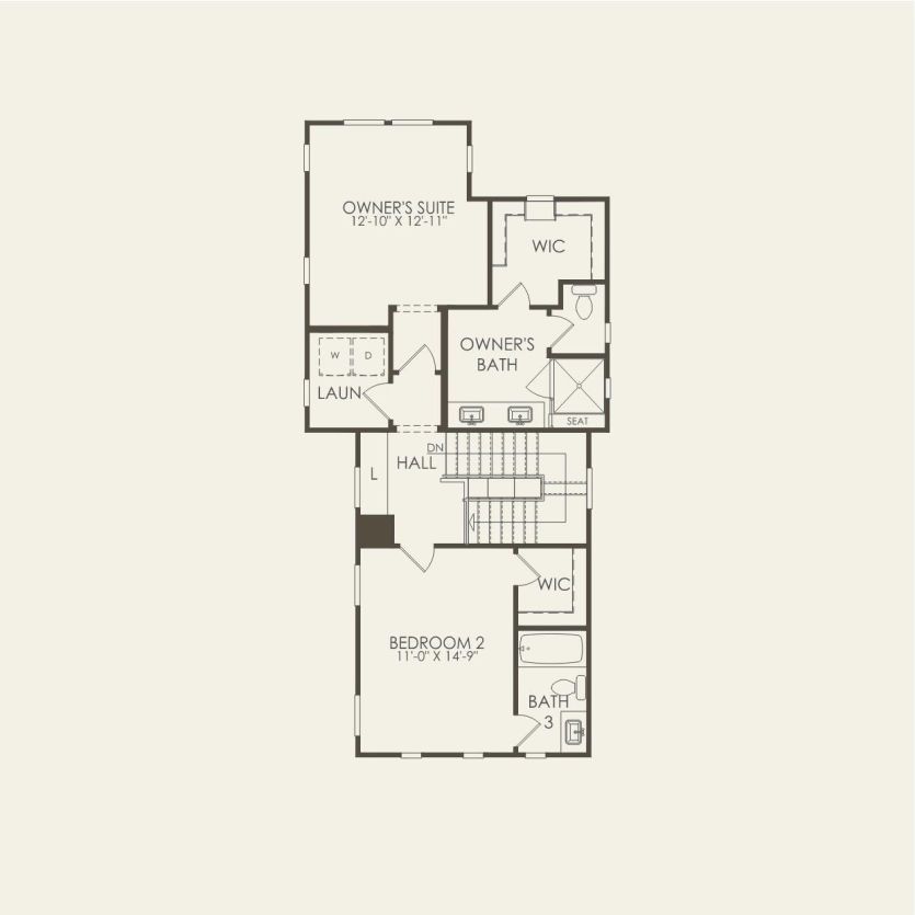 Third Floor 3 br / 4 ba