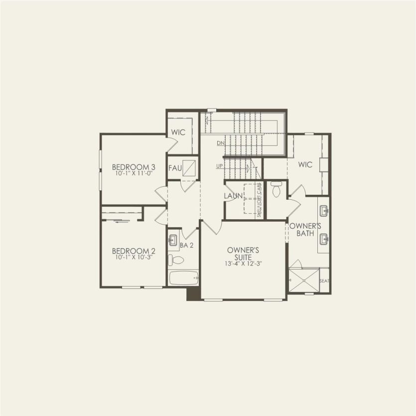 Second Floor 4 br / 3.5 ba