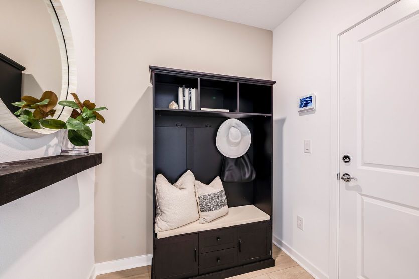 Spacious Entry to Garage