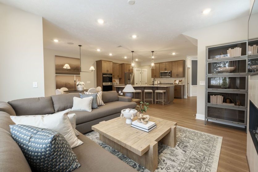 Cozy Gathering Room, Perfect for Family Movie Night