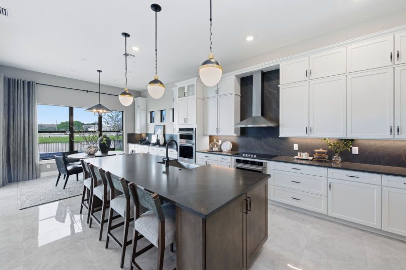 Sleek Finishes, Gourmet-Ready Space