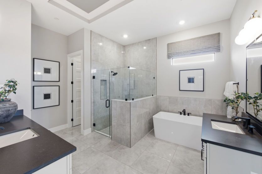 Owner's Bath with Walk-In Shower