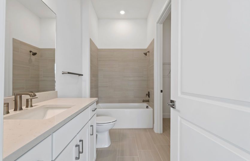 Secondary bathroom