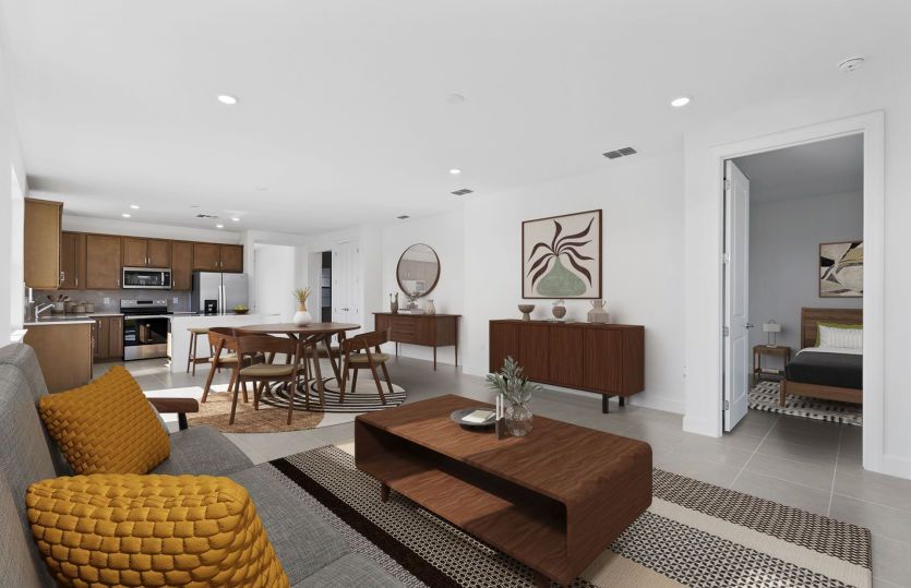 Virtually staged for illustrative purposes only. Furniture not included