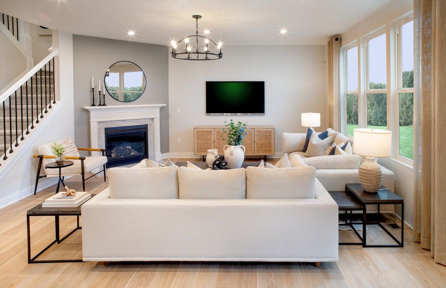 Gathering Room with Fireplace