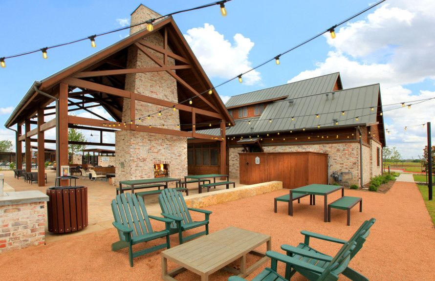 Outdoor hangout space