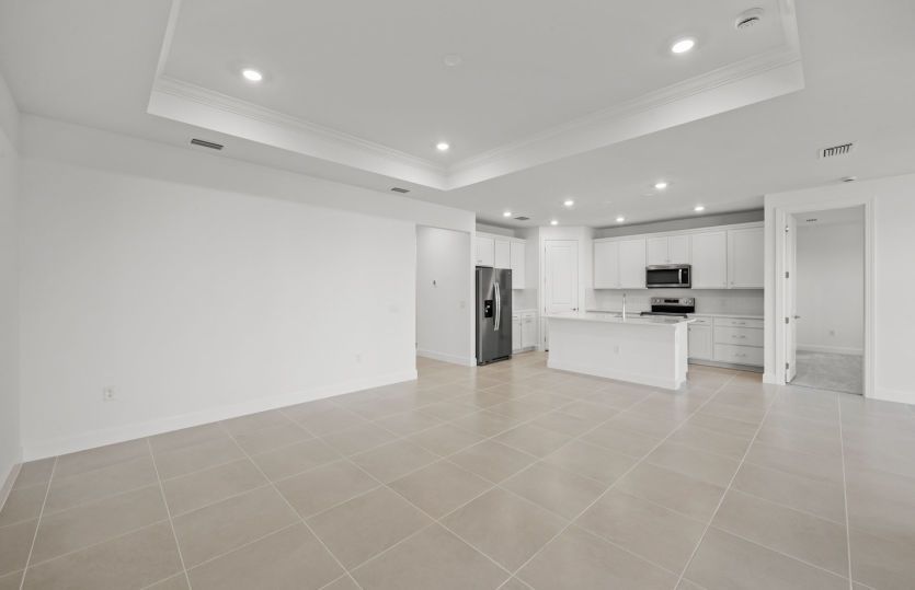 Spacious gathering room