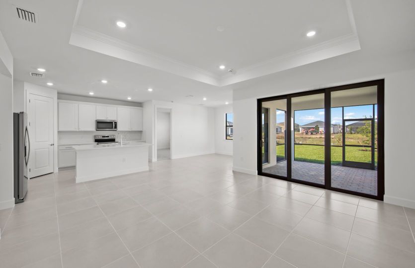 Ideal open floor plan