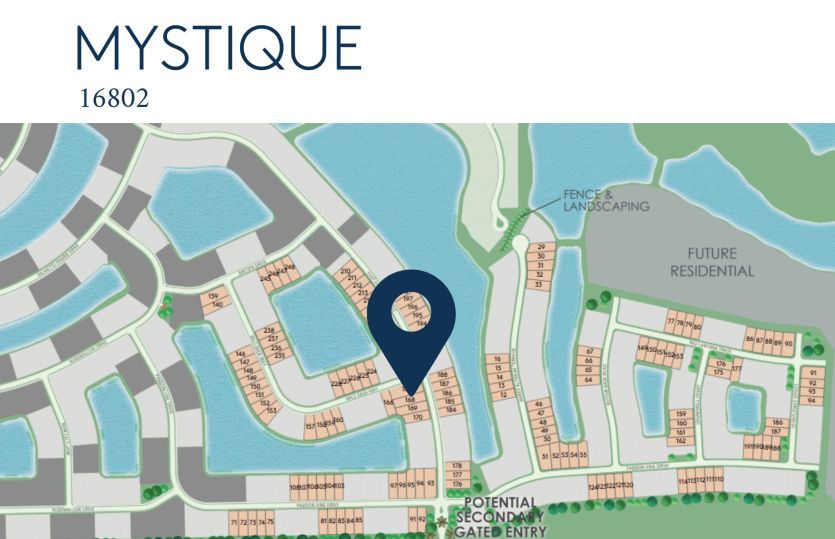 Location of this home within Hampton Lakes