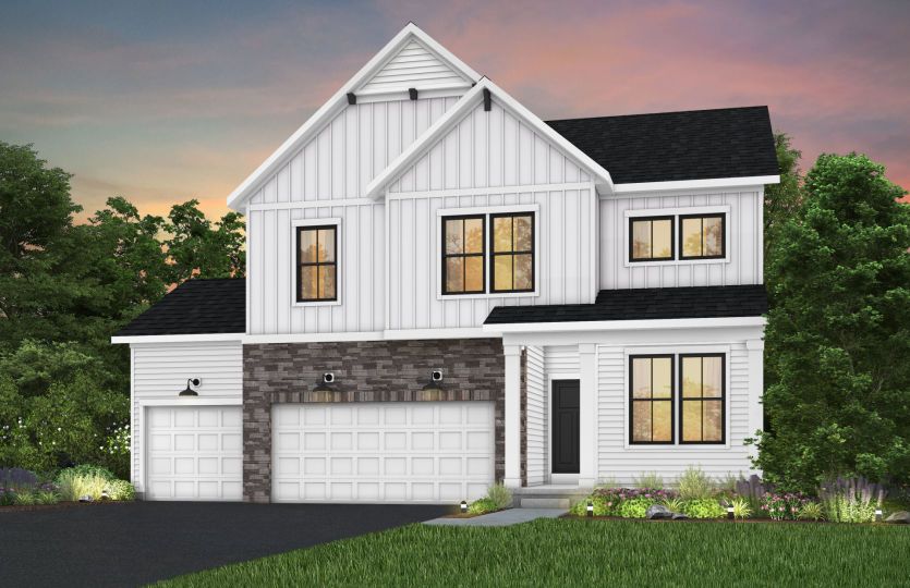 Farmhouse - FH302 (with Masonry)