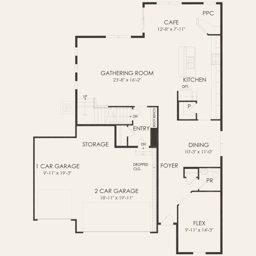 First Floor 4 br / 2.5 ba