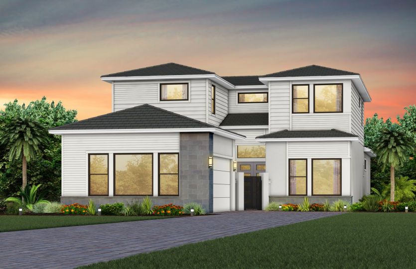 Exterior MD3 with stone