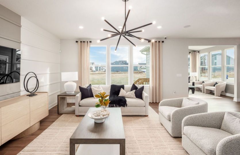 Gathering Room and Optional Sunroom