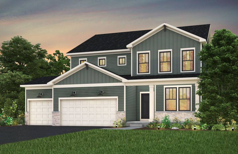 Continental floor plan