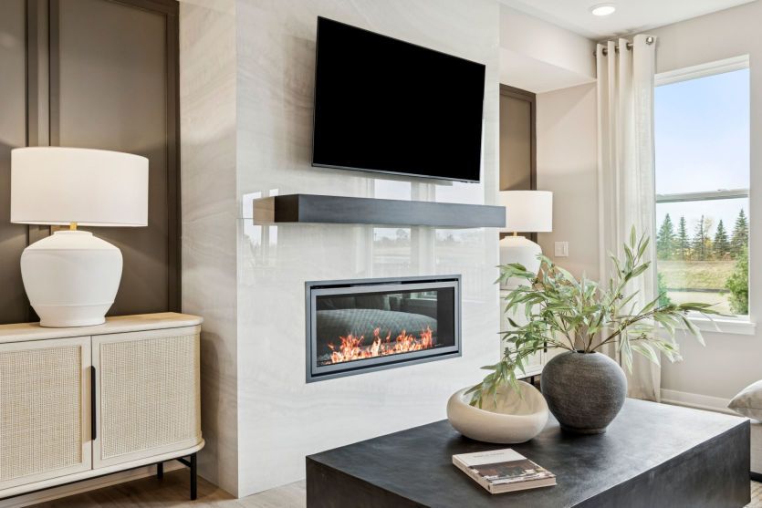 Cozy gathering room for family time.