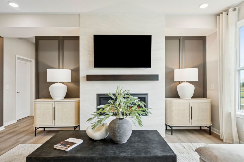 Cozy gathering room for family time.