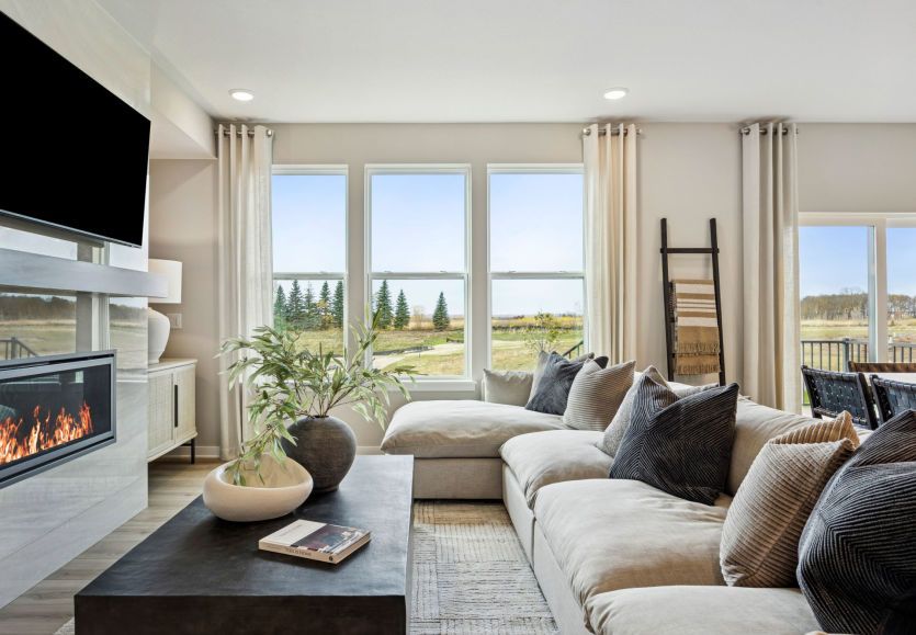 Cozy gathering room for family time.