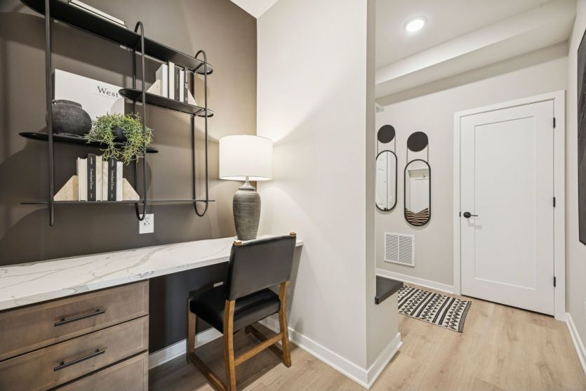 Smart workspace for busy families.