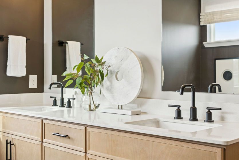 Spa-like owner’s bath suite.