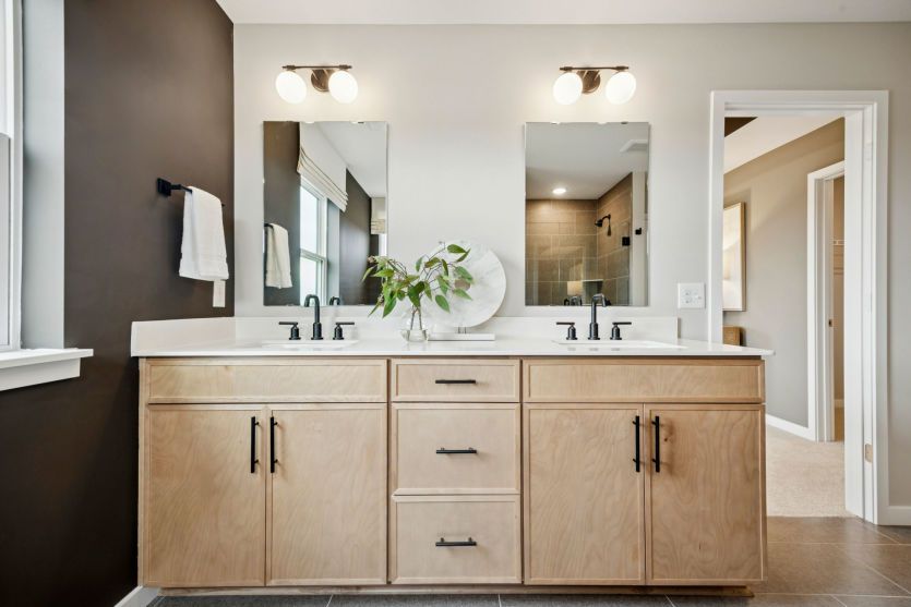 Spa-like owner’s bath suite.