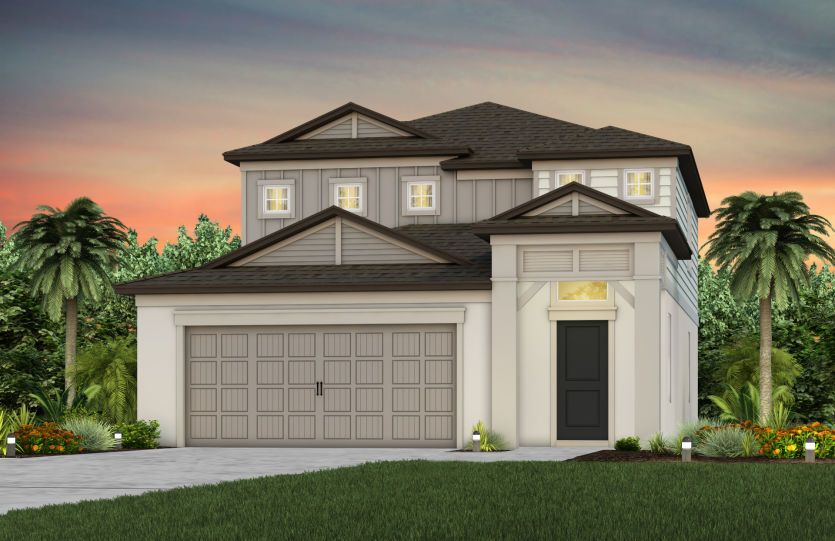 Exterior Rendering, Elevation CO2