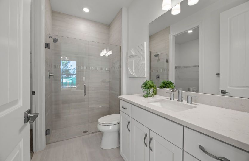 Secondary bathroom
