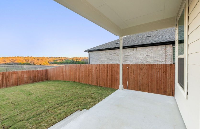 Covered Back Patio