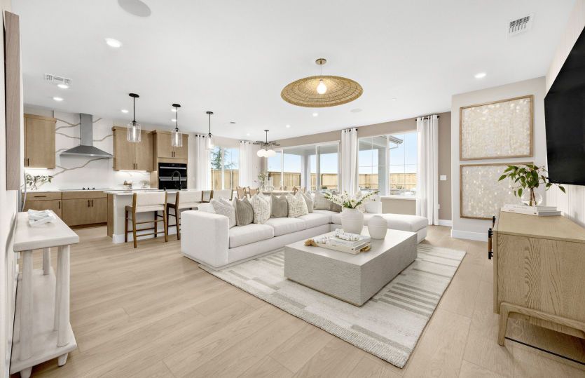 Open main living area, perfect for entertaining